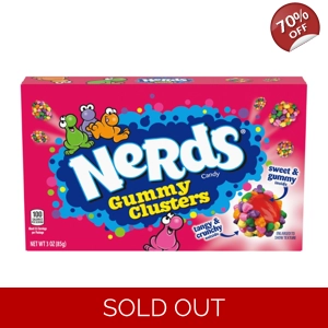 Nerds Gummy Clusters Theatre Box 85g